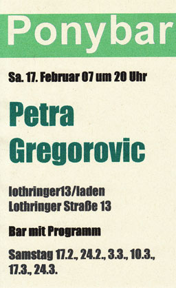 flyer petra gregorovic