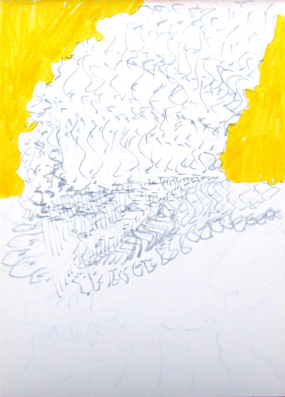 Welle Faserschreiber Zeichnung